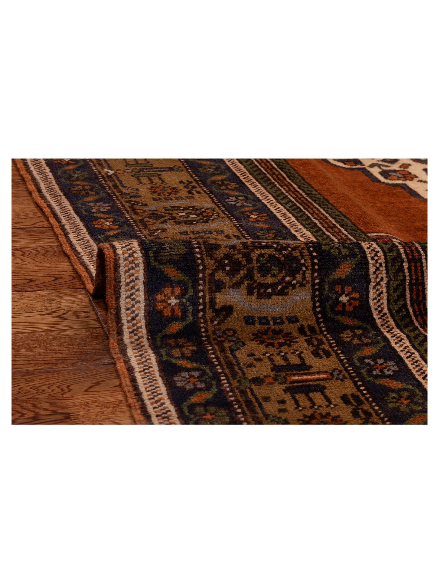 Old Anatolian 154123 Brown Brown 6.1x10.8 Hand Knotted Rug