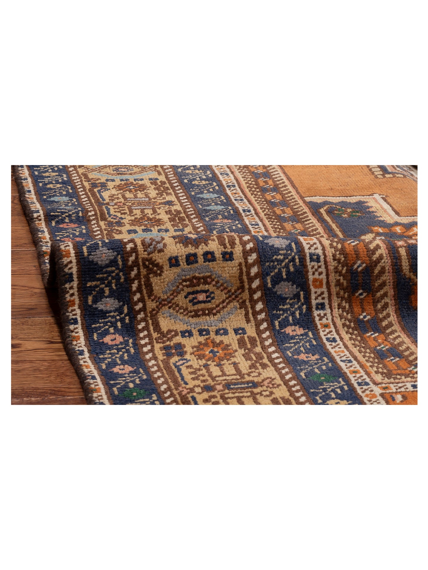 Old Anatolian 154124 Brown Brown 5.5x9.5 Hand Knotted Rug