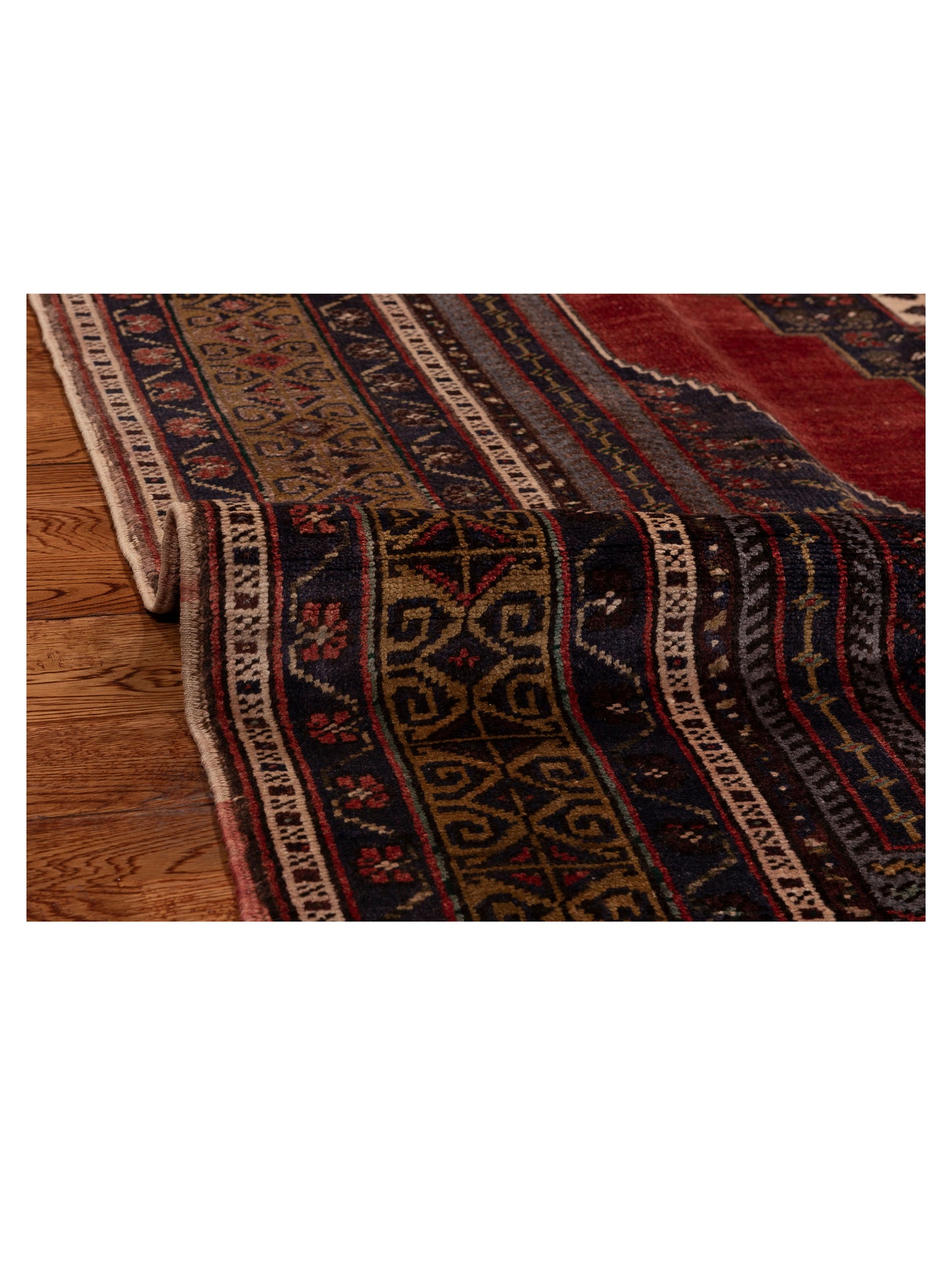 Old Anatolian 154127 Red Brown 5.8x10.4 Hand Knotted Rug
