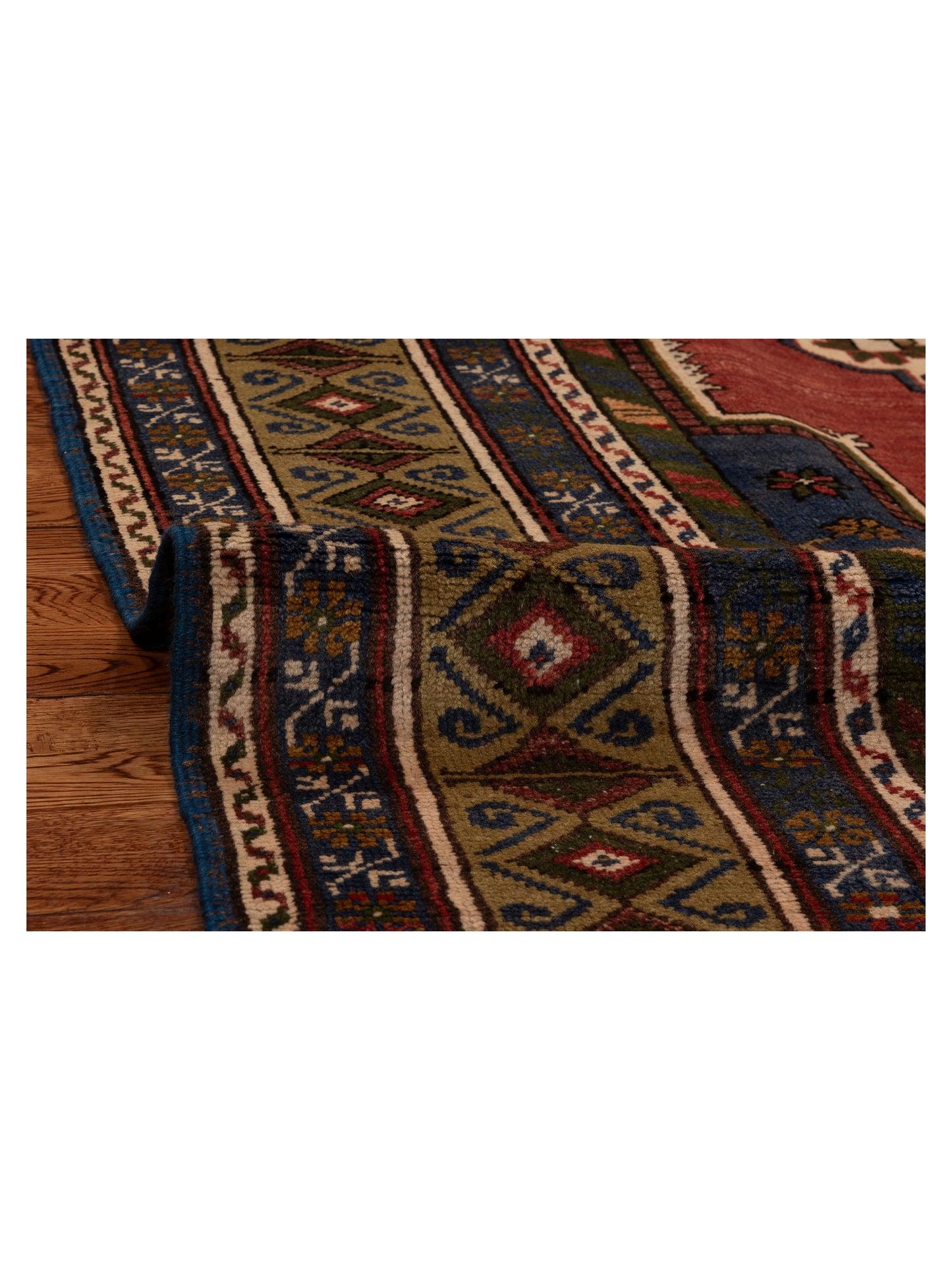 Old Anatolian 154128 Red Brown 6.6x10.7 Hand Knotted Rug