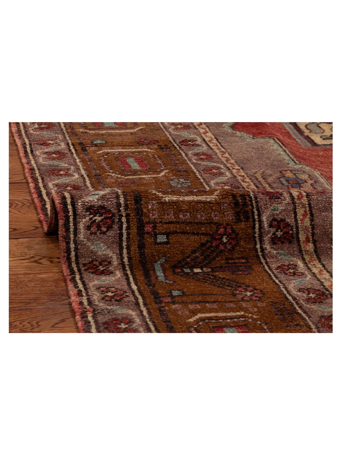 Old Anatolian 154139 Rust Gold 5.10x10.4 Hand Knotted Rug