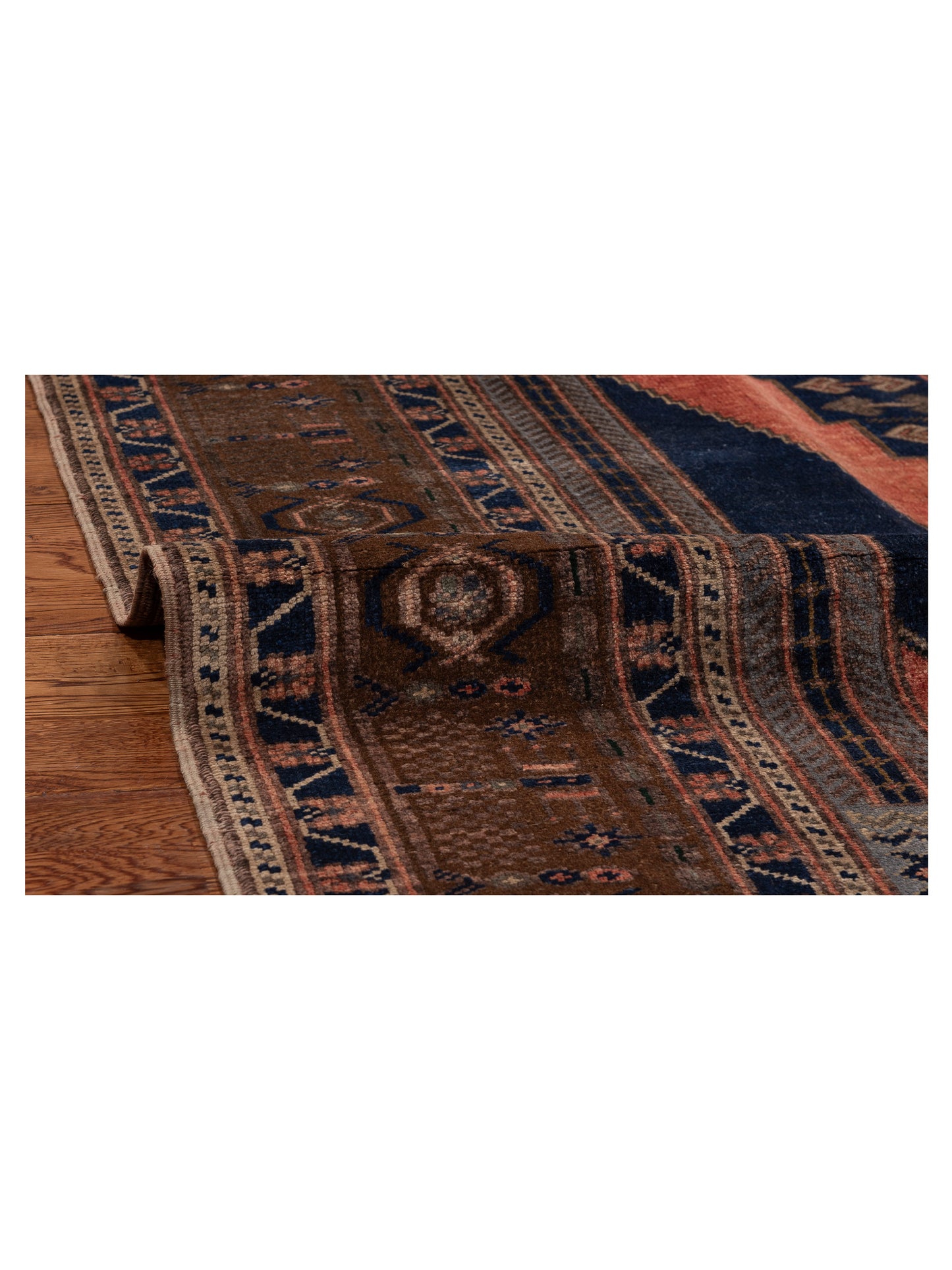 Old Anatolian 154140 Rust Brown 5.9x10.2 Hand Knotted Rug