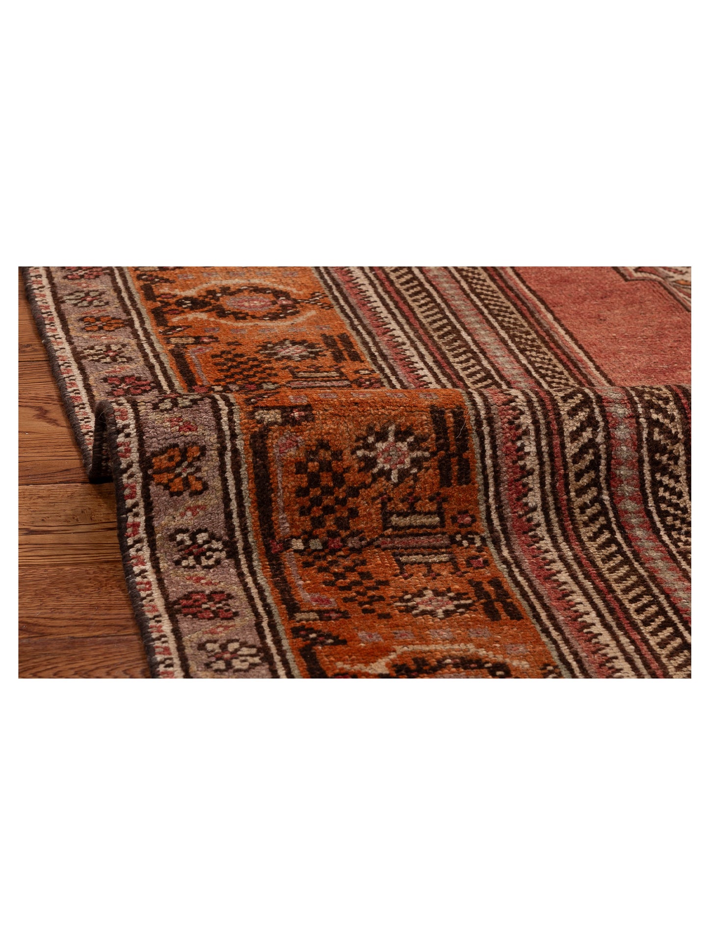 Old Anatolian 154142 Rust Gold 5x9.6 Hand Knotted Rug