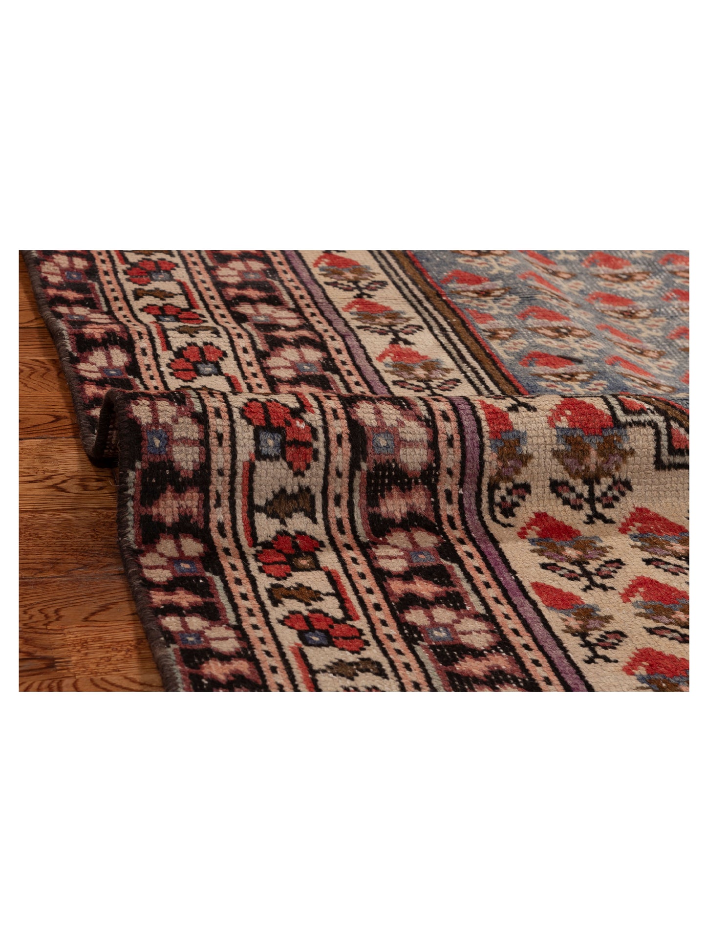 Old Anatolian 154145 Ivory Brown 4.3x6.11 Hand Knotted Rug