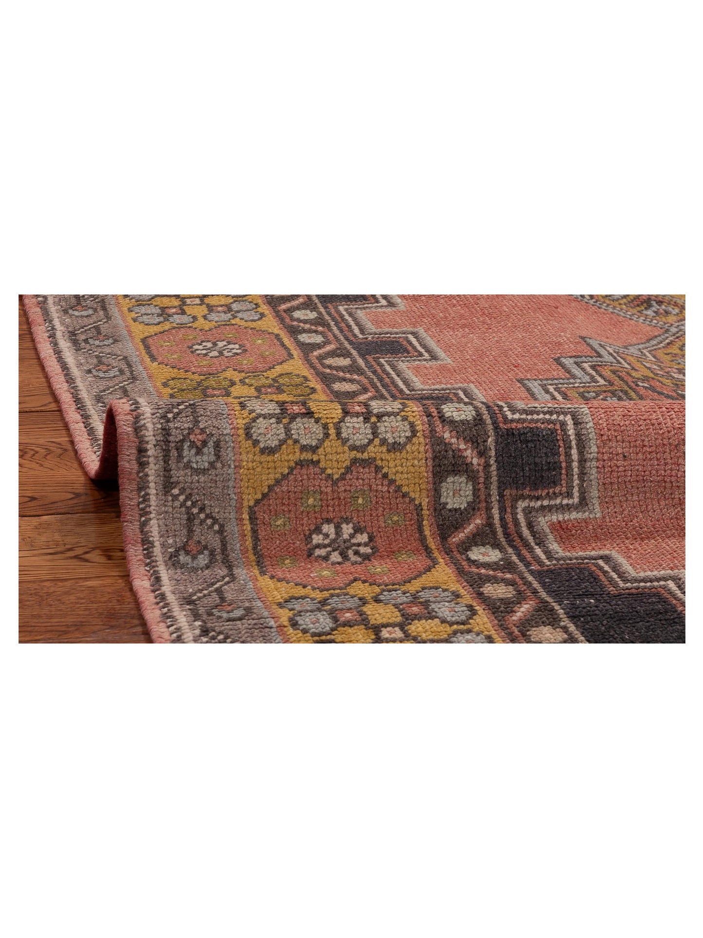 Old Anatolian 154154 Rust Gold 4x7.5 Hand Knotted Rug