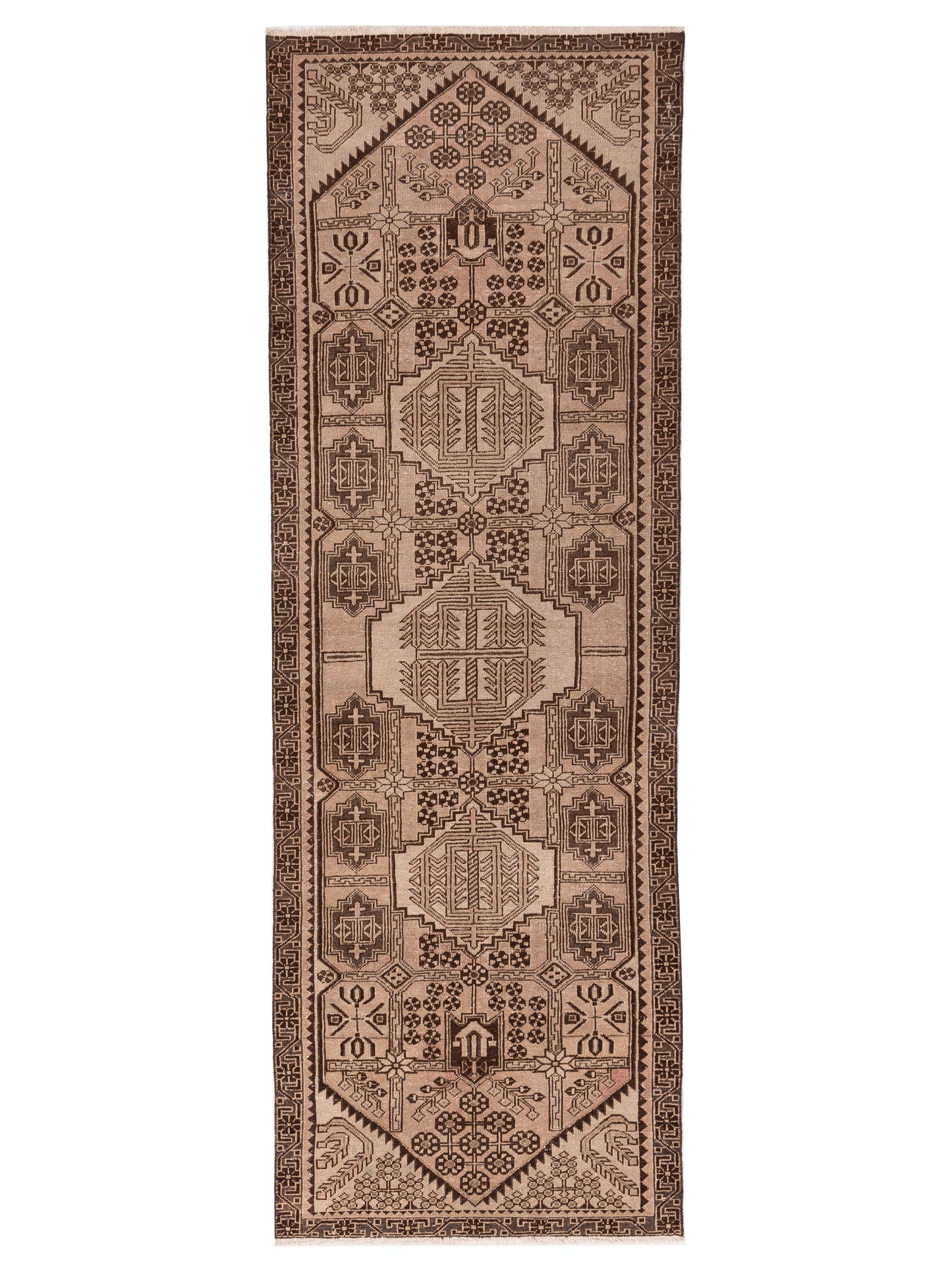 Nomad Antique Caucasian Brown Brown Transitional