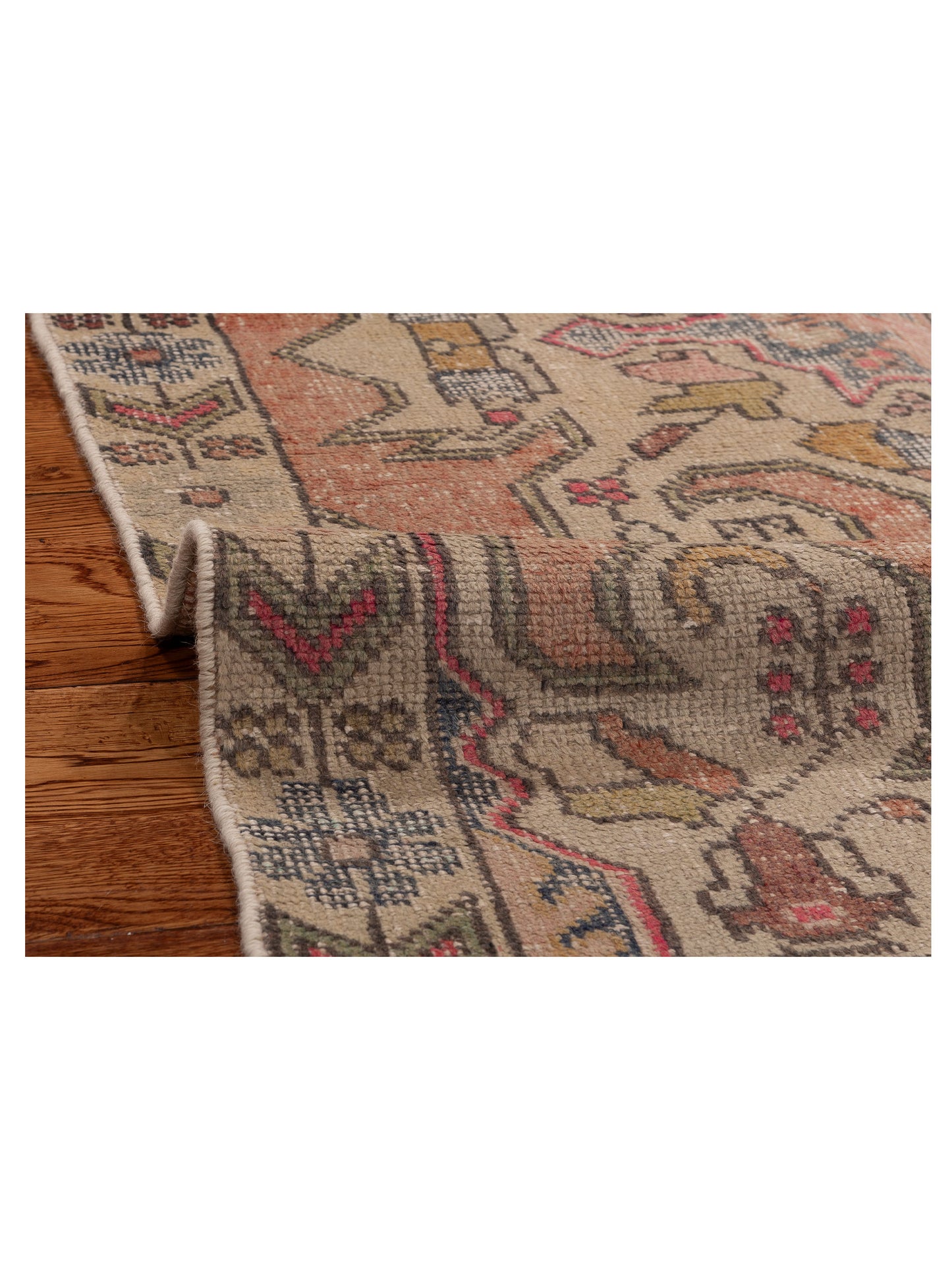 Old Anatolian 154179 Rust Beige 4.5x7 Hand Knotted Rug