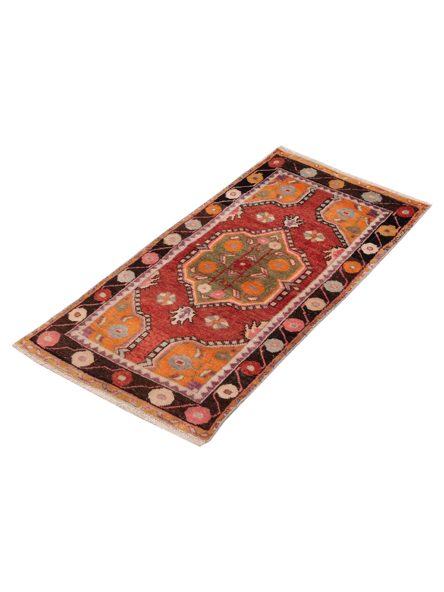 Old Anatolian 154183 Red Brown 2.7x5.1 Hand Knotted Rug