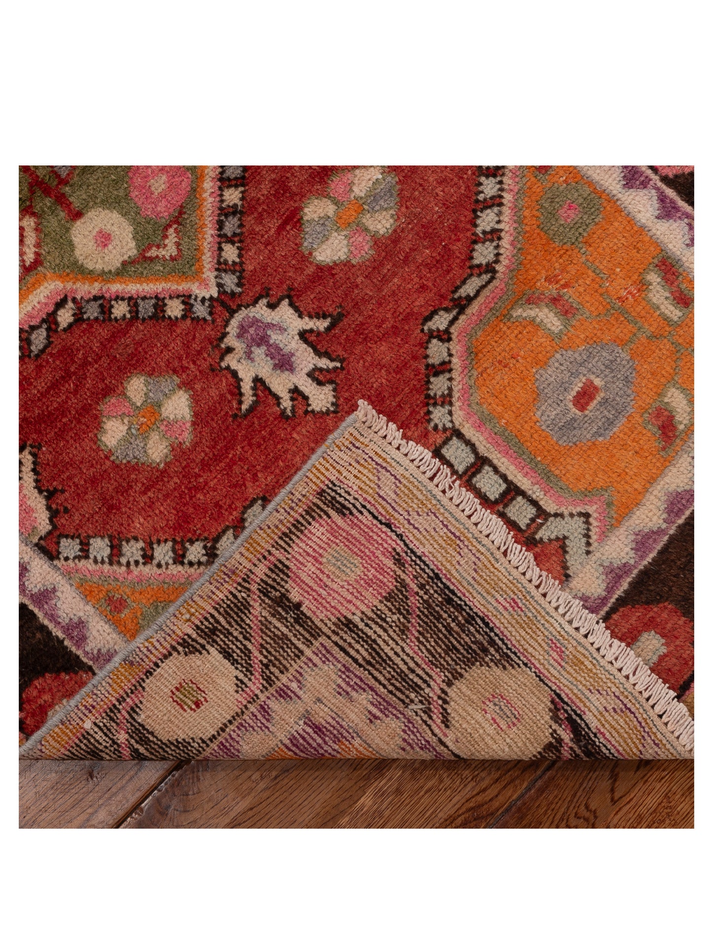 Old Anatolian 154183 Red Brown 2.7x5.1 Hand Knotted Rug