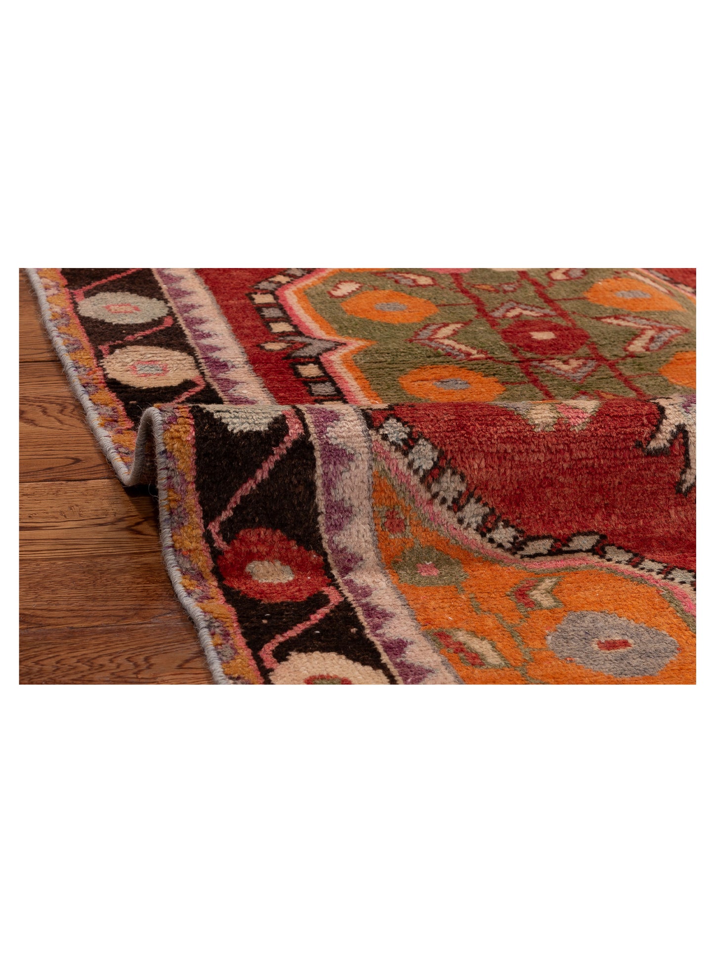 Old Anatolian 154183 Red Brown 2.7x5.1 Hand Knotted Rug