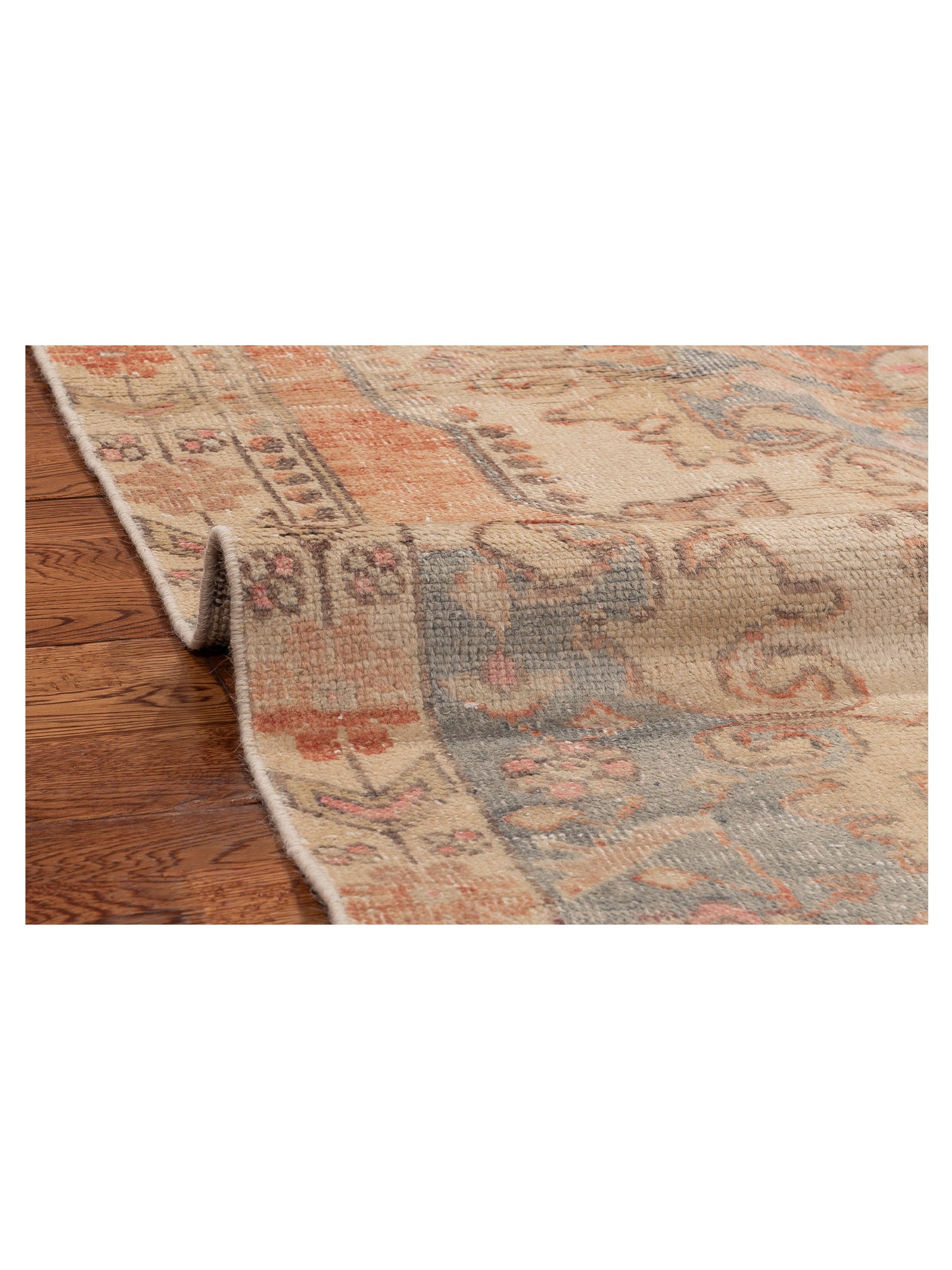 Old Anatolian 154185 Rust Gray 4.1x6.9 Hand Knotted Rug
