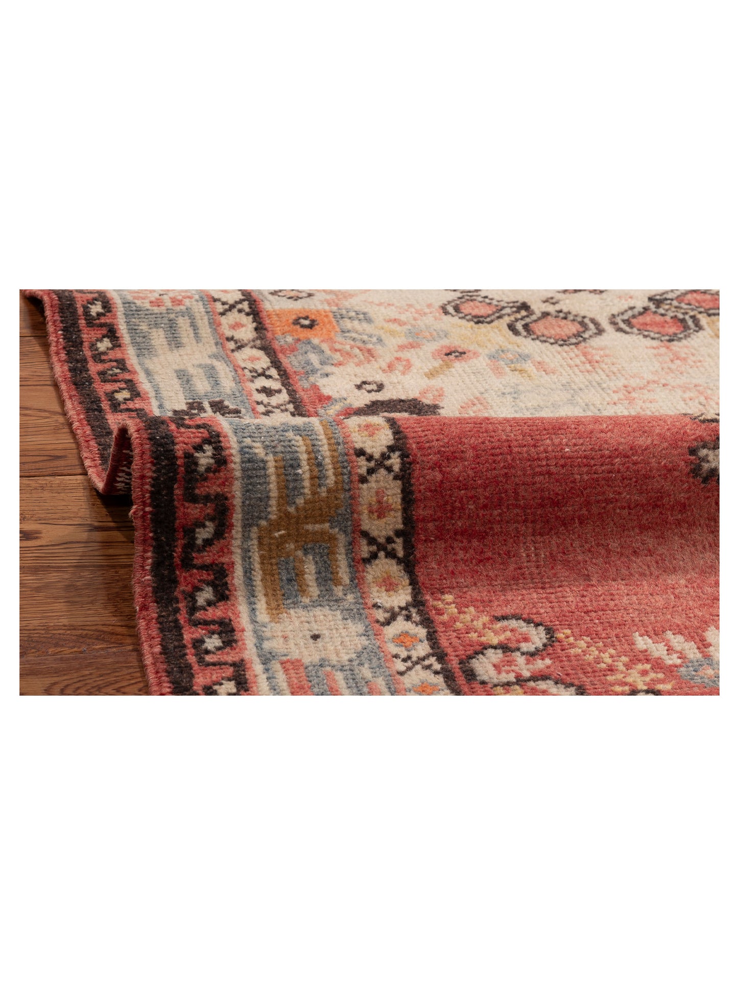 Old Anatolian 154190 Red Gray 2.9x5.11 Hand Knotted Rug