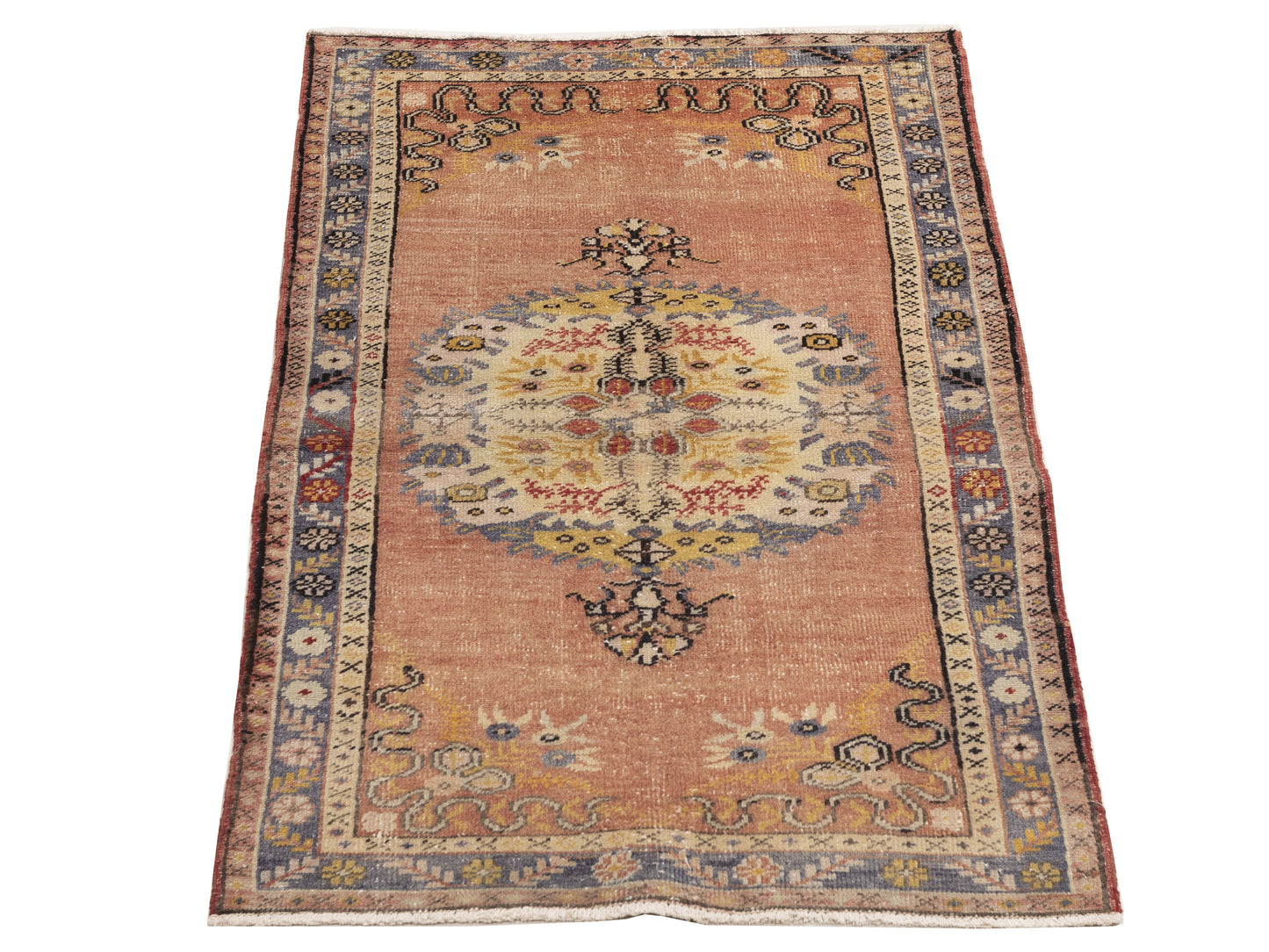 Old Anatolian 154194 Rust Gray 3.3x6 Hand Knotted Rug