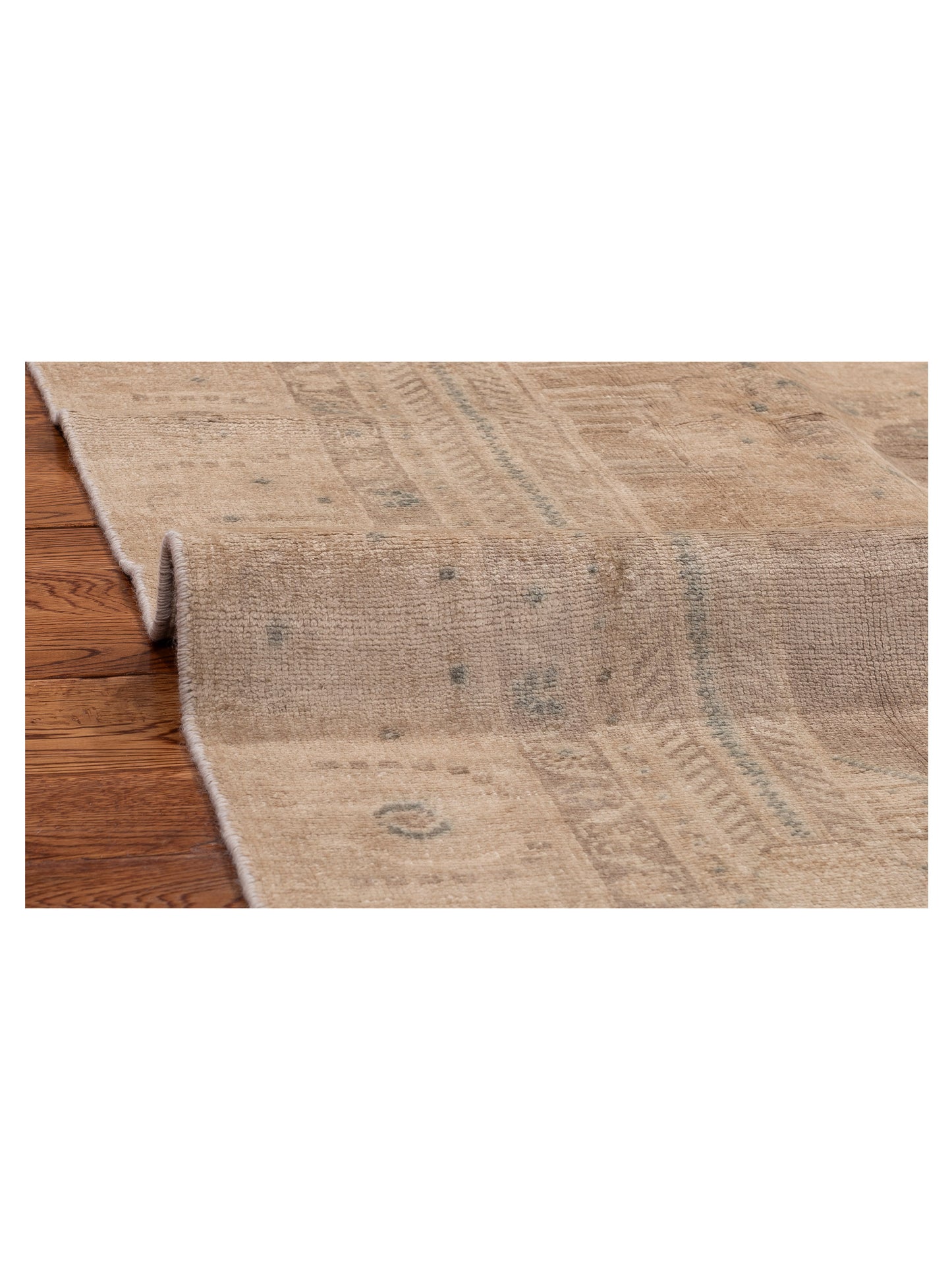 Old Anatolian 154198 Brown Brown 4.6x7.5 Hand Knotted Rug
