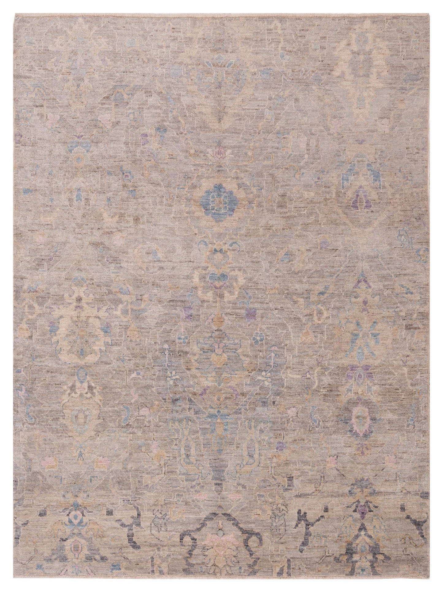 Anadol Angora Oushak  Gray Gray Traditional