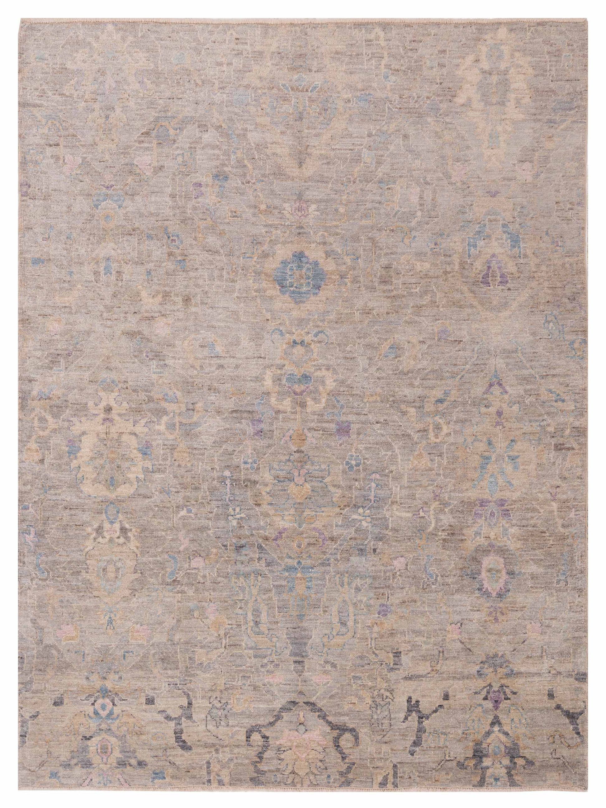 Anadol Angora Oushak  Gray Gray Traditional