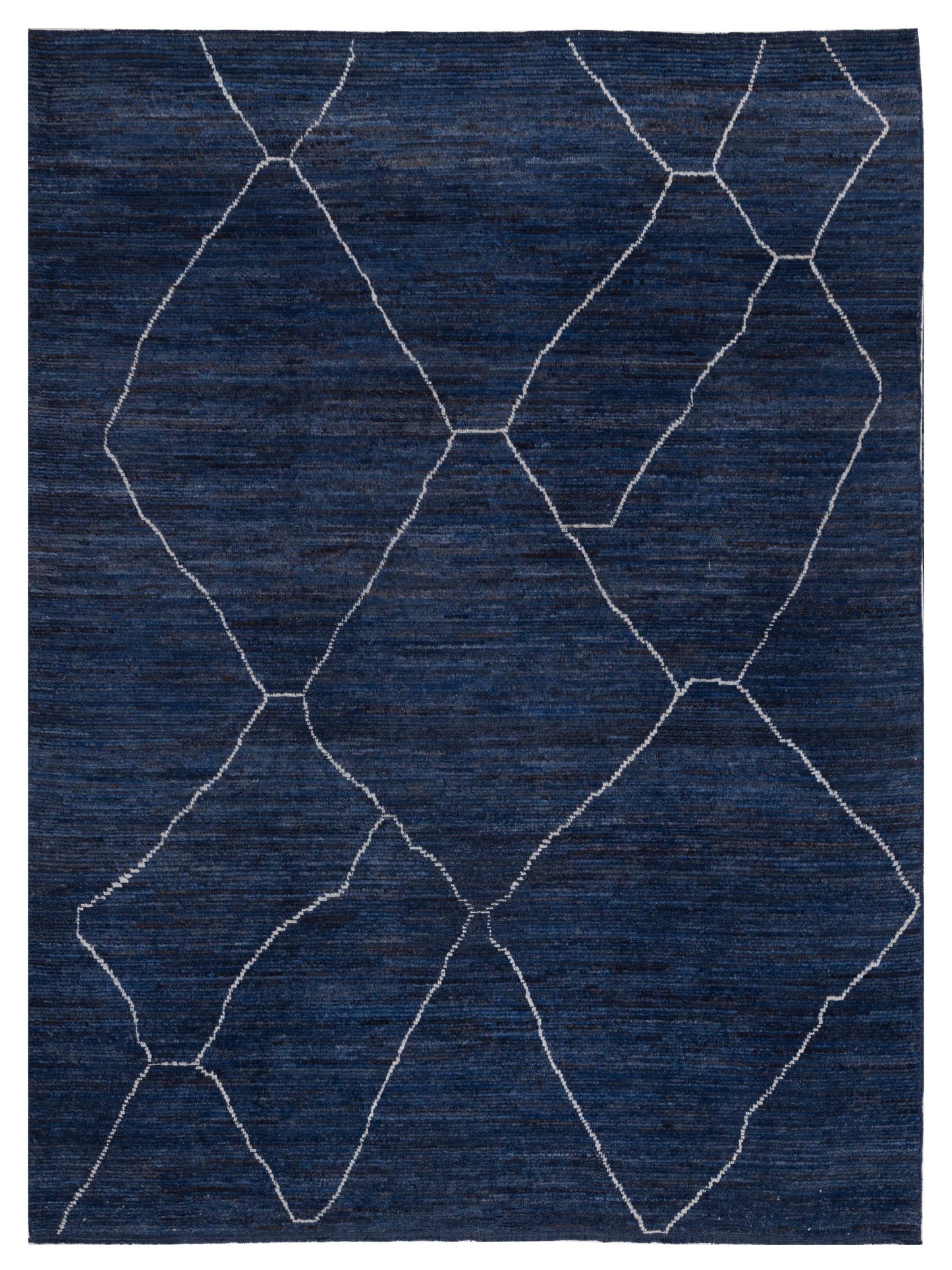 Pasha Berber Dark Blue Contemporary
