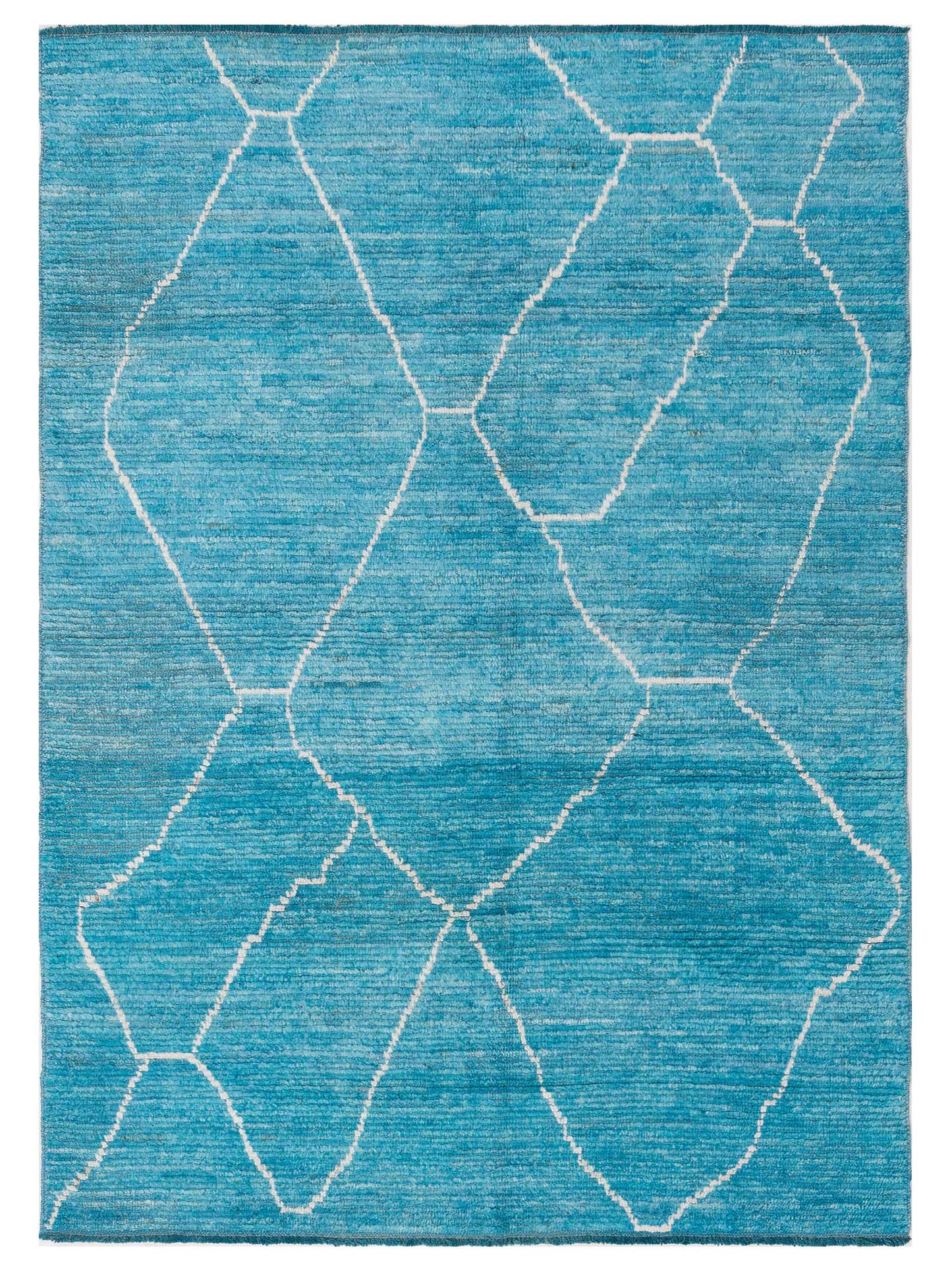 Pasha Berber Turquoise Contemporary