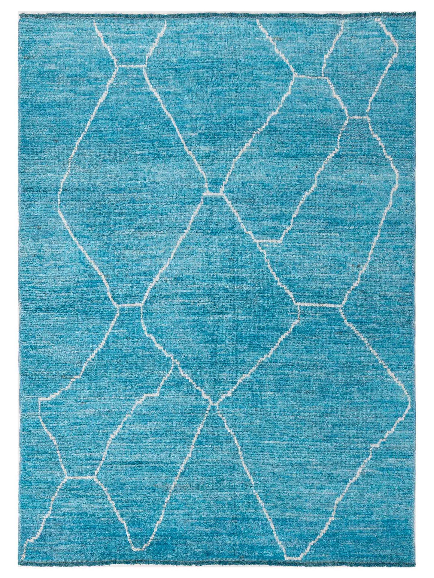Pasha Berber Turquoise Contemporary