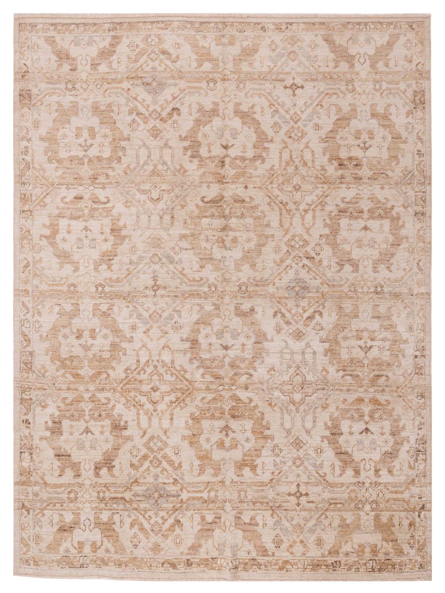 Anadol Angora Oushak  Beige Beige Traditional