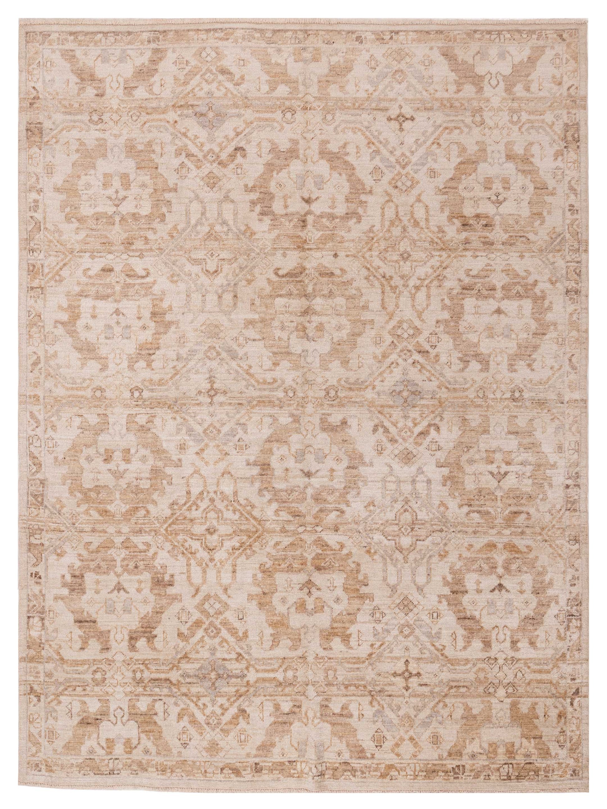 Anadol Angora Oushak  Beige Beige Traditional