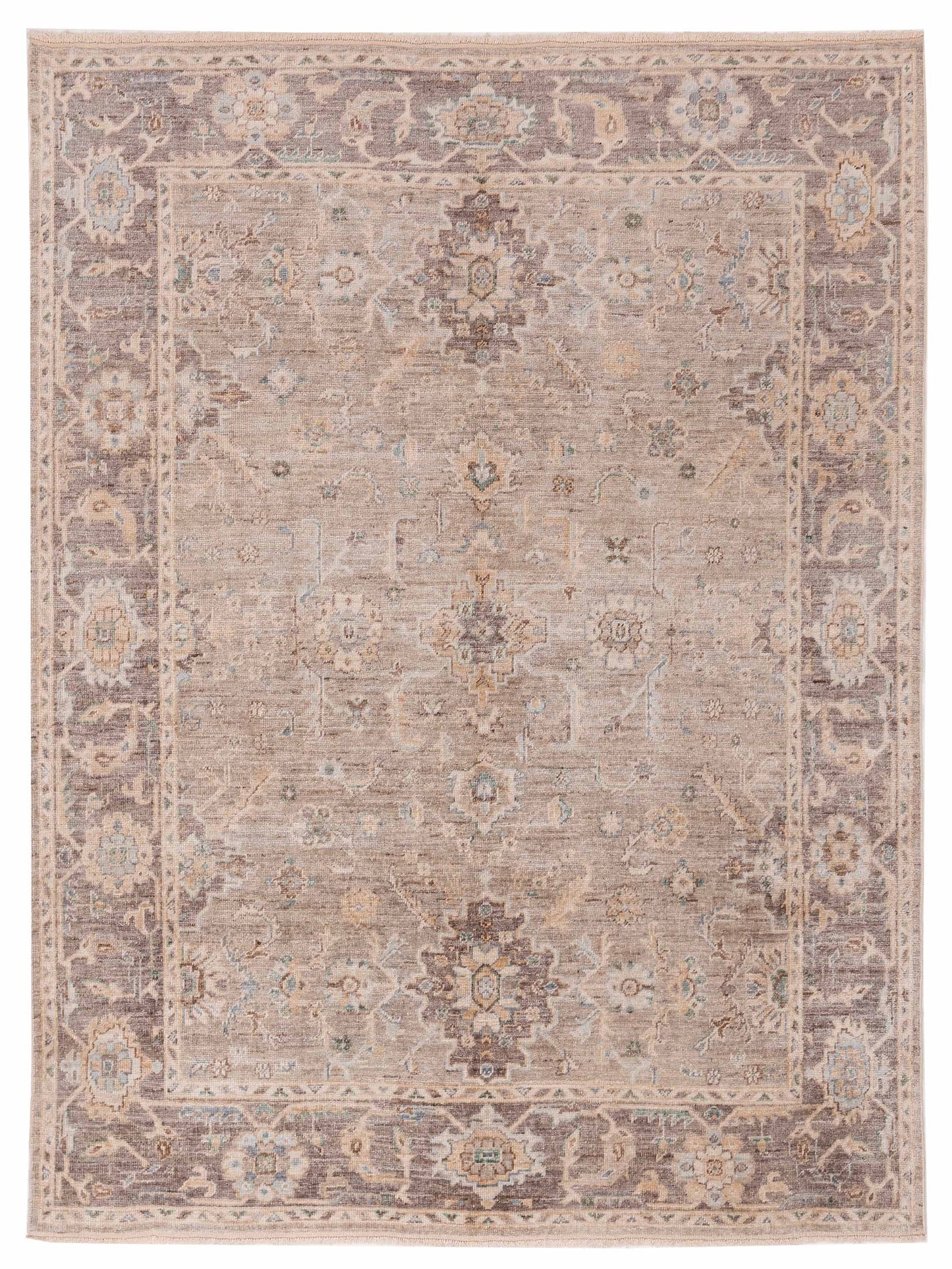 Anadol Angora Oushak  Gray Gray Traditional