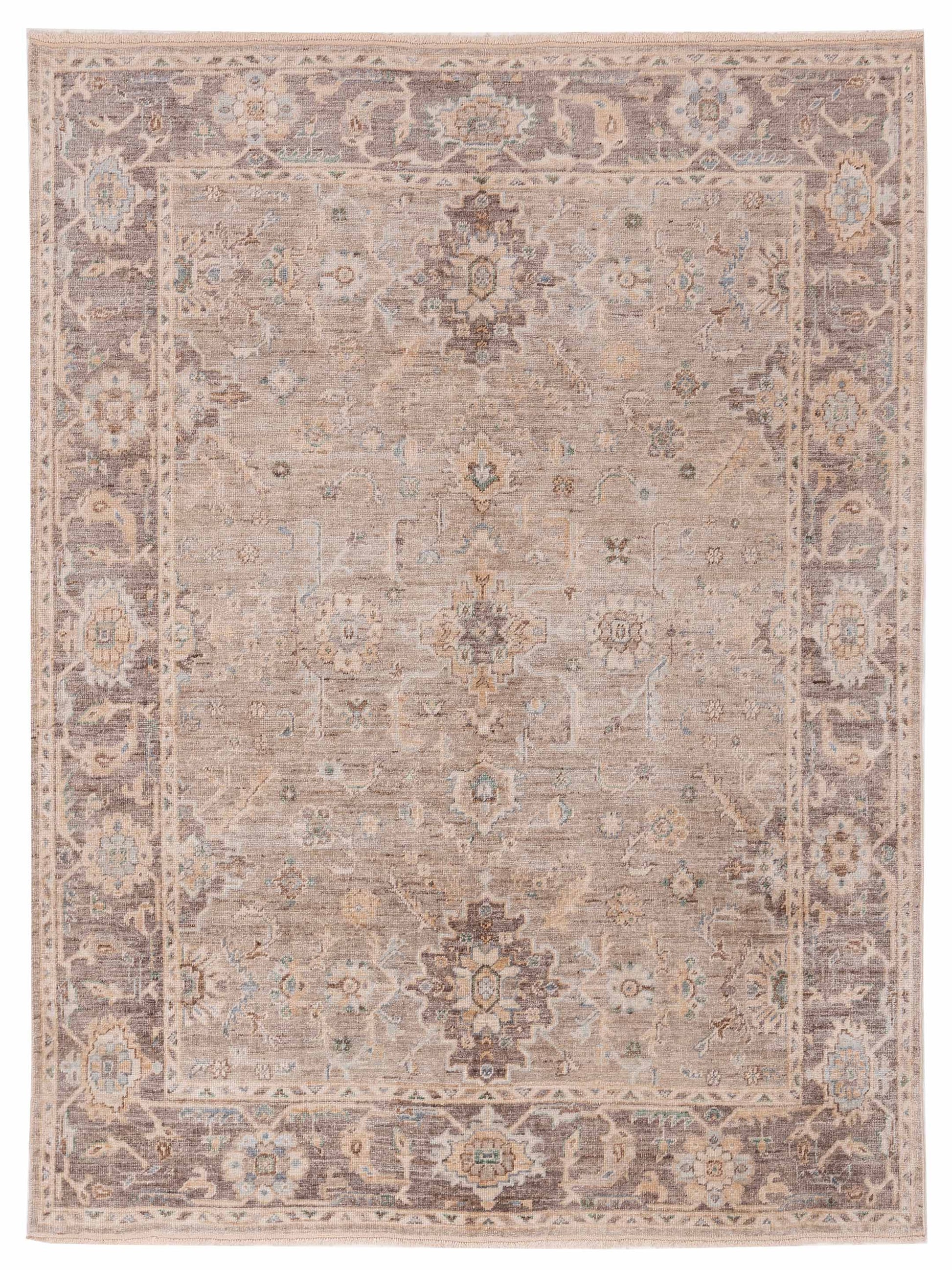 Anadol Angora Oushak  Gray Gray Traditional