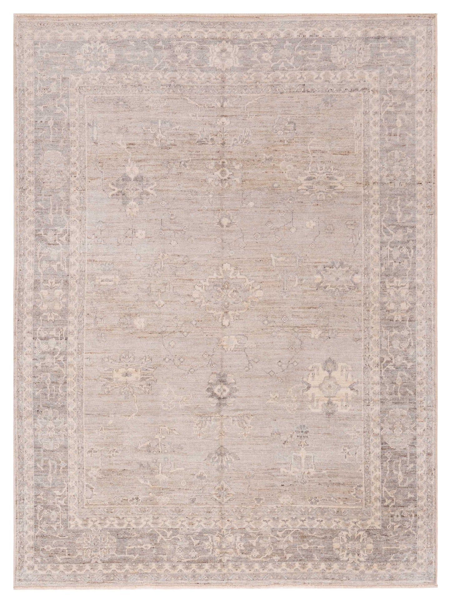 Anadol Angora Oushak  Gray Gray Traditional