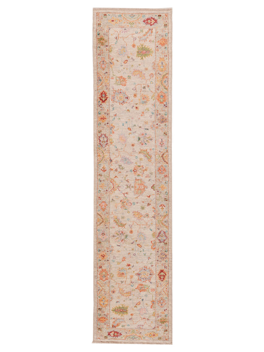 Anadol Angora Oushak  Ivory Ivory Traditional