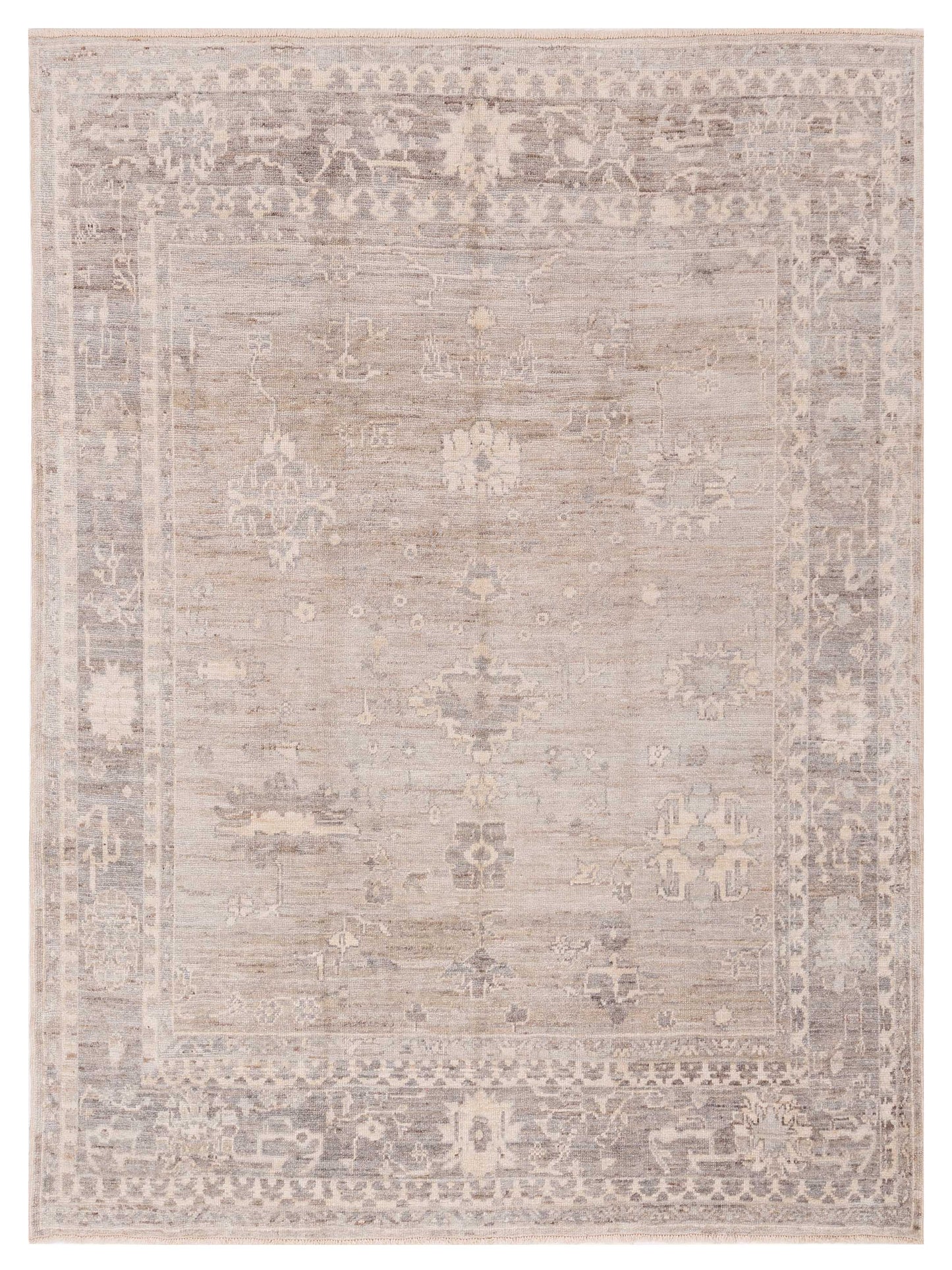 Anadol Angora Oushak  Gray Gray Traditional