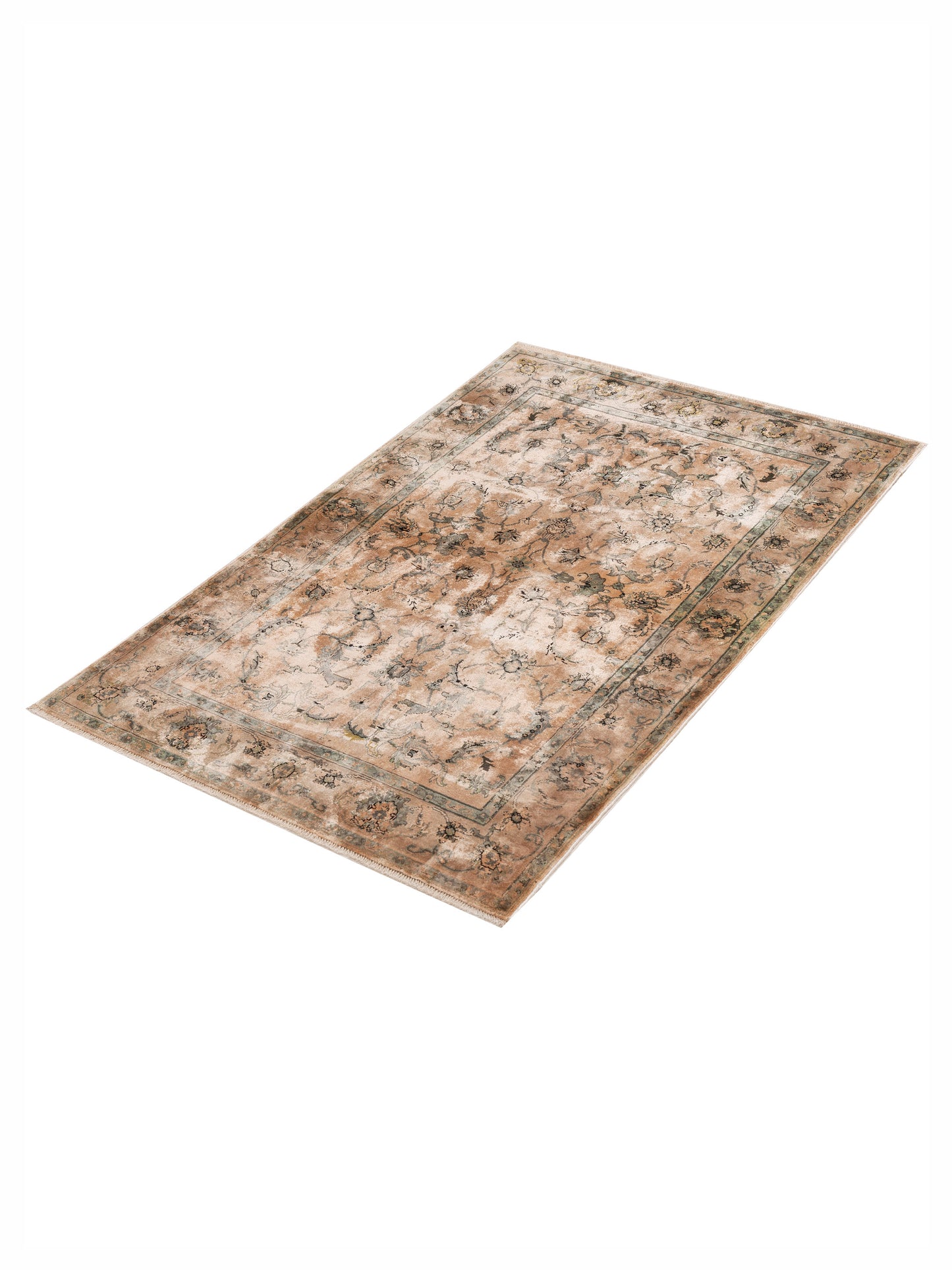 Imperial 154359 Beige Beige 3.11x6.2 Hand Knotted Rug