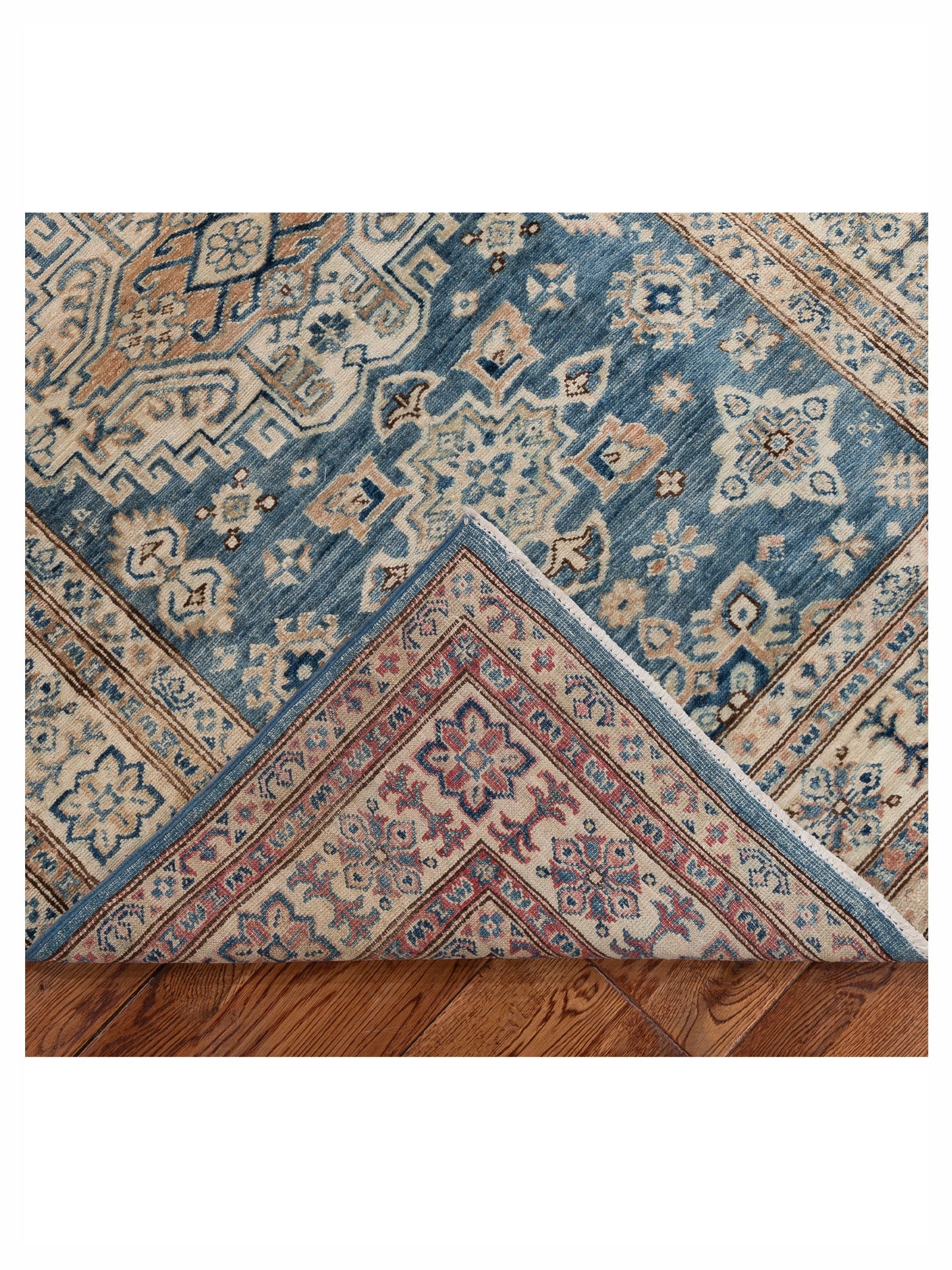 Kars 154362 Gray Ivory 3.11x6.1 Hand Knotted Rug
