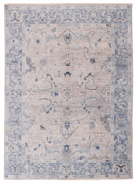 Anadol Angora Oushak  Blue Gray Traditional