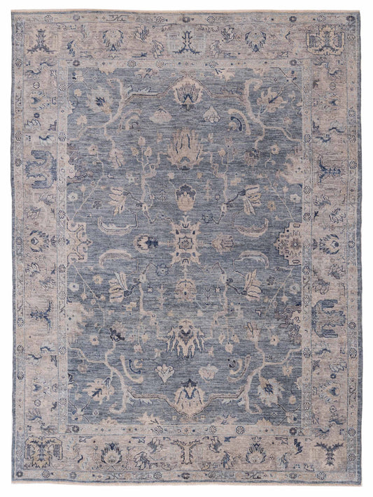 Anadol Angora Oushak  Gray Silver Traditional