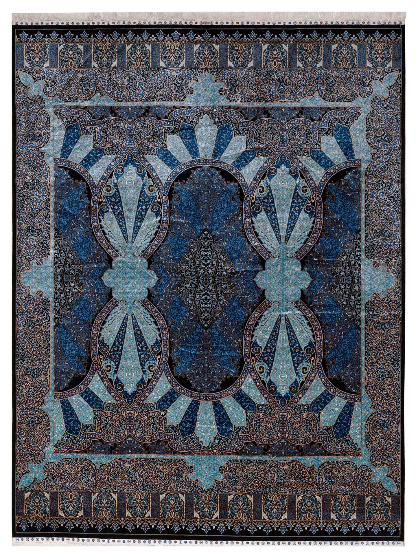 Pasha Elegance Blue Blue Traditional