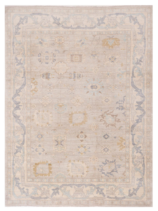 Pasha Anadol Oushak  Gray Beige Traditional