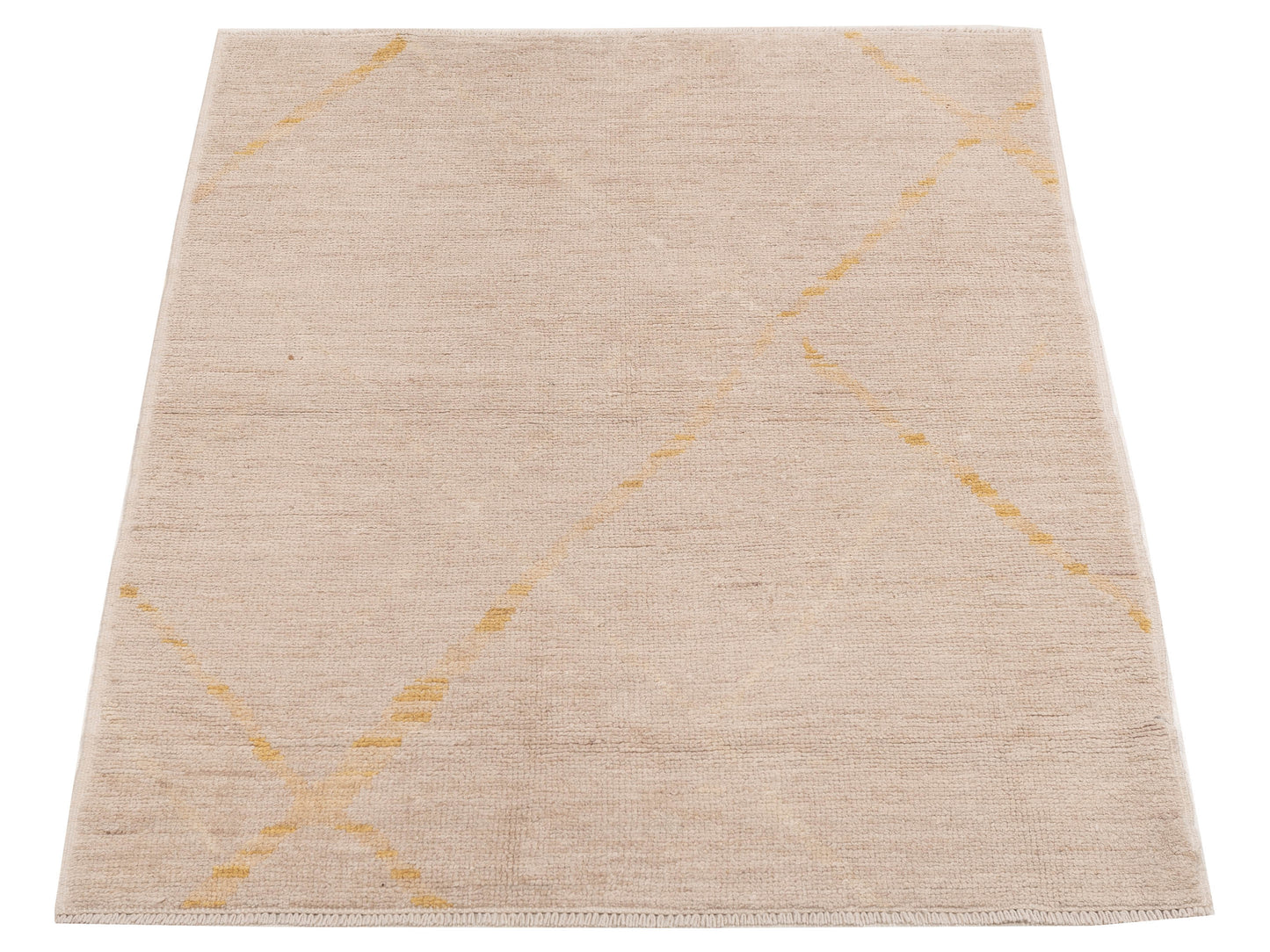 Anadol Oushak 154500 Beige 4.1x5.8 Hand Knotted Rug