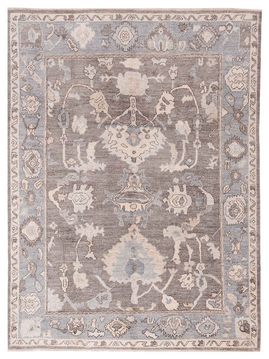 Pasha Anadol Oushak  Gray Blue Traditional