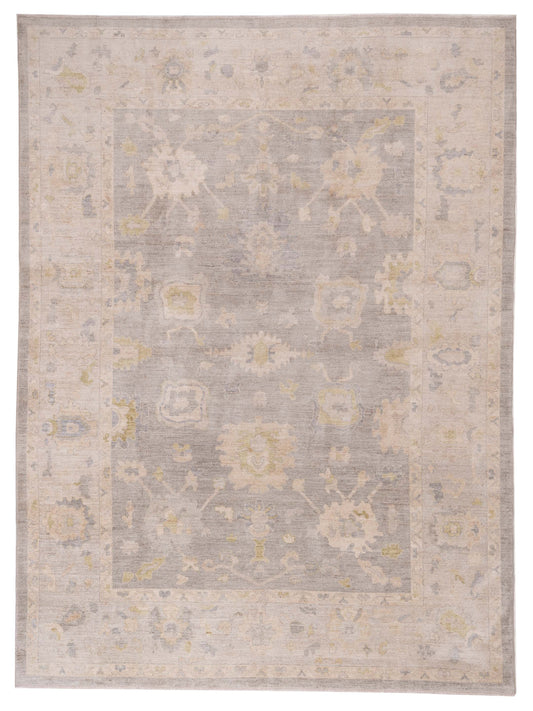 Pasha Anadol Oushak  Gray Beige Traditional
