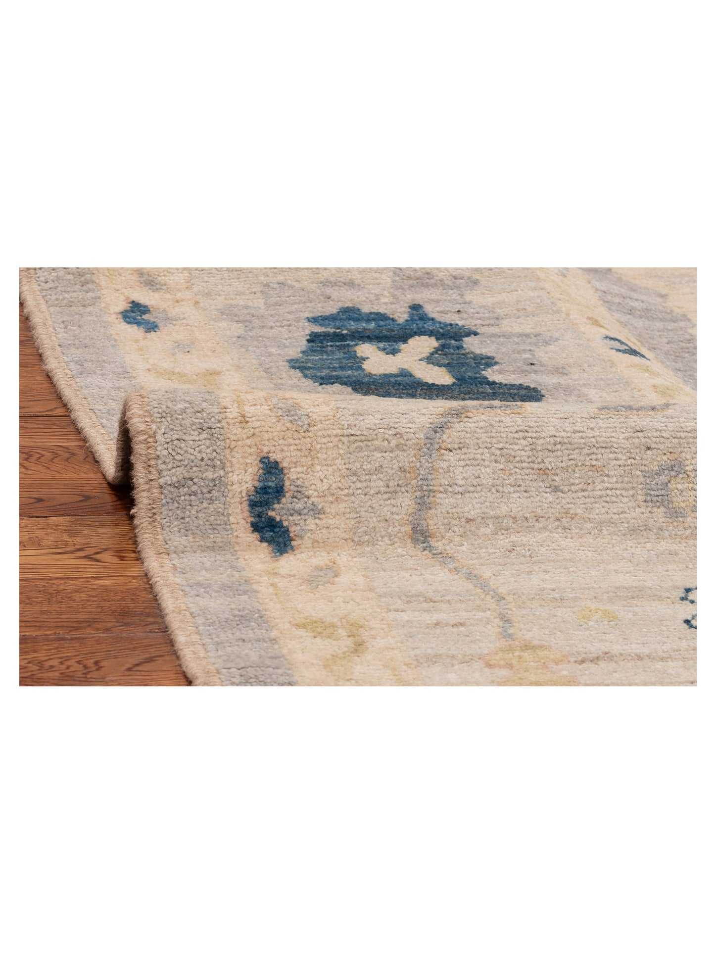 Anadol Oushak 154672 Gray Beige 9.1x12 Hand Knotted Rug