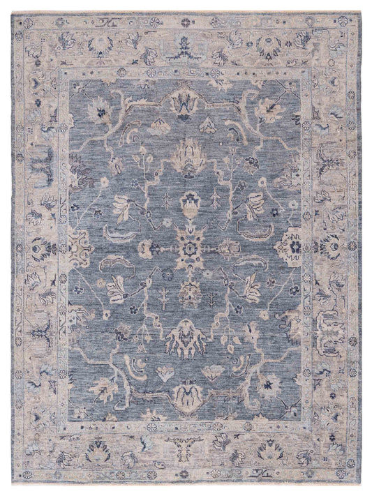 Anadol Angora Oushak  Blue Gray Traditional