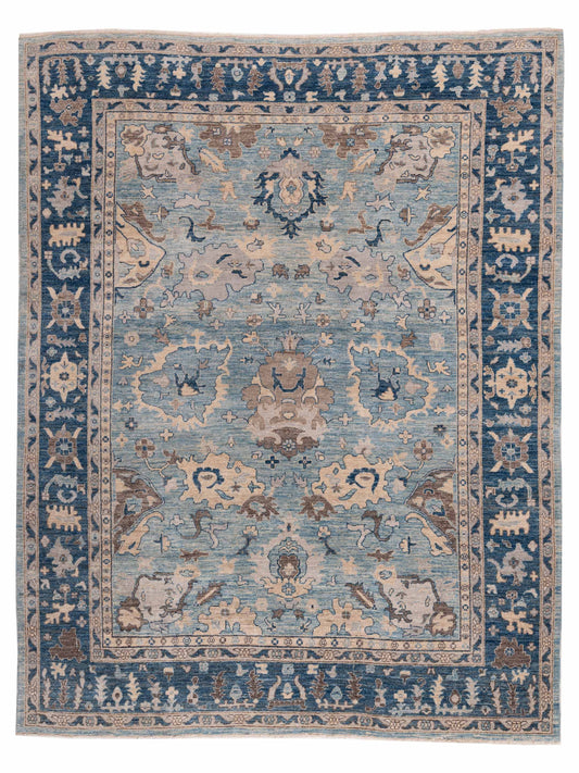 Pasha Anadol Oushak  Blue Blue Traditional