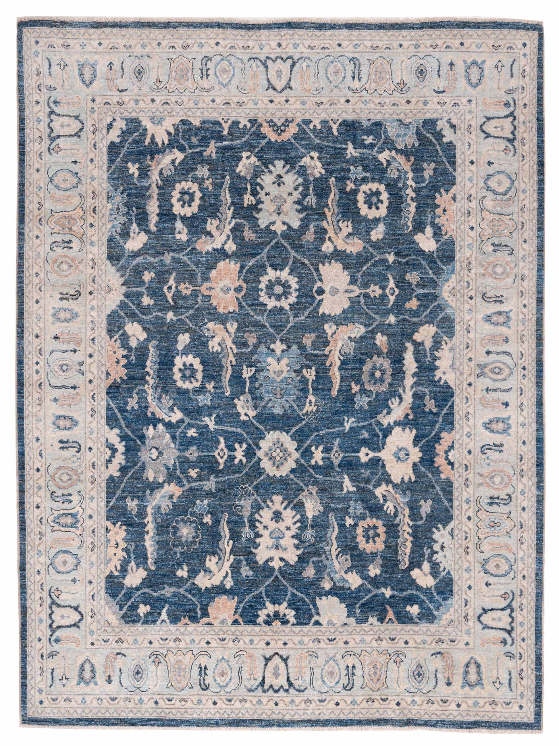 Pasha Anadol Oushak  Blue Blue Traditional