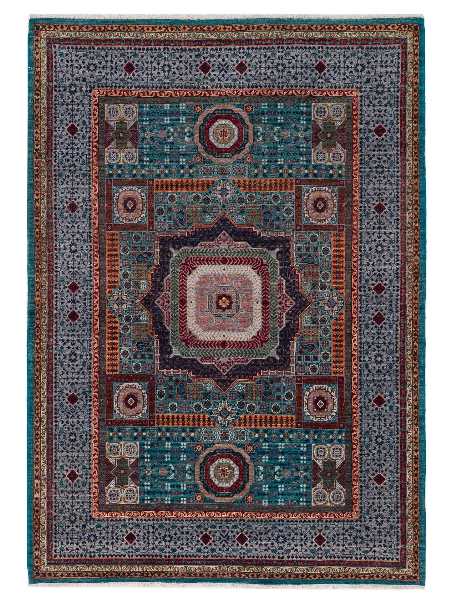 Nomad Super Mamluk Blue Gray Traditional