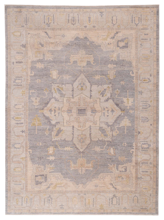 Pasha Anadol Oushak  Gray Beige Traditional