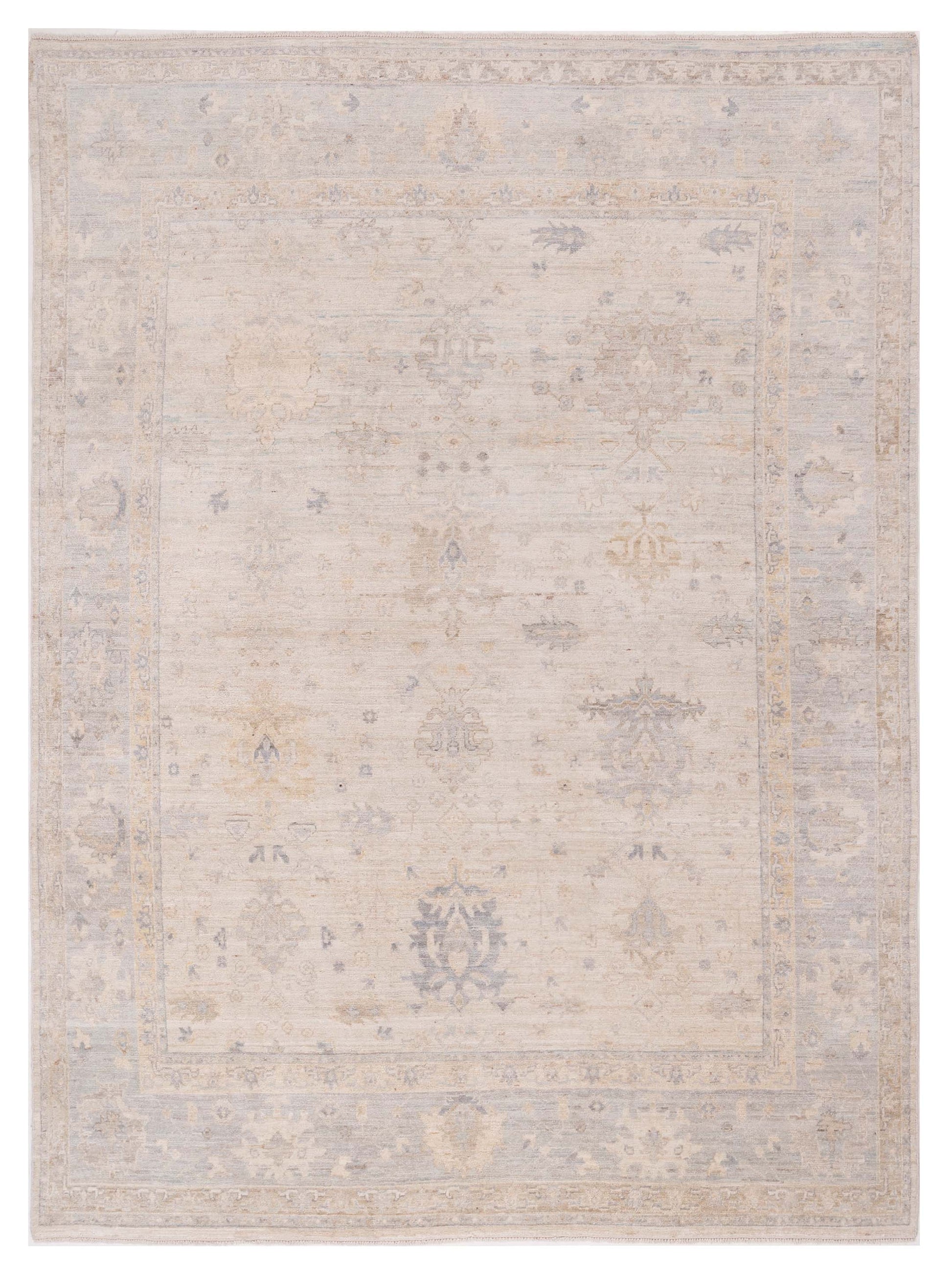 Pasha Anadol Oushak  Silver Silver Traditional