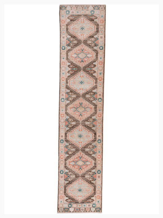 Pasha Anadol Oushak  Brown Beige Traditional