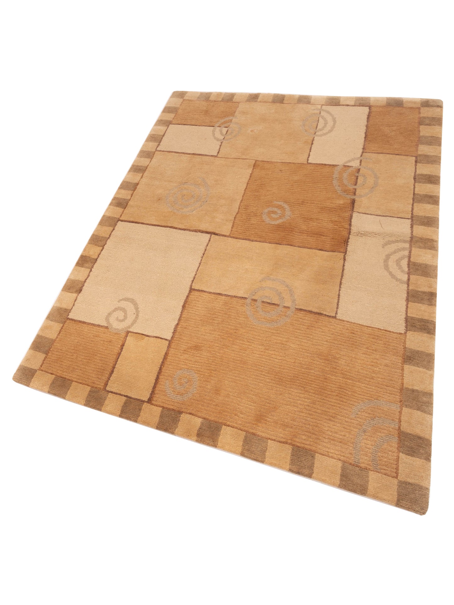 Himalayan 904253 Copper Copper 6.1x8.9 Hand Knotted Rug