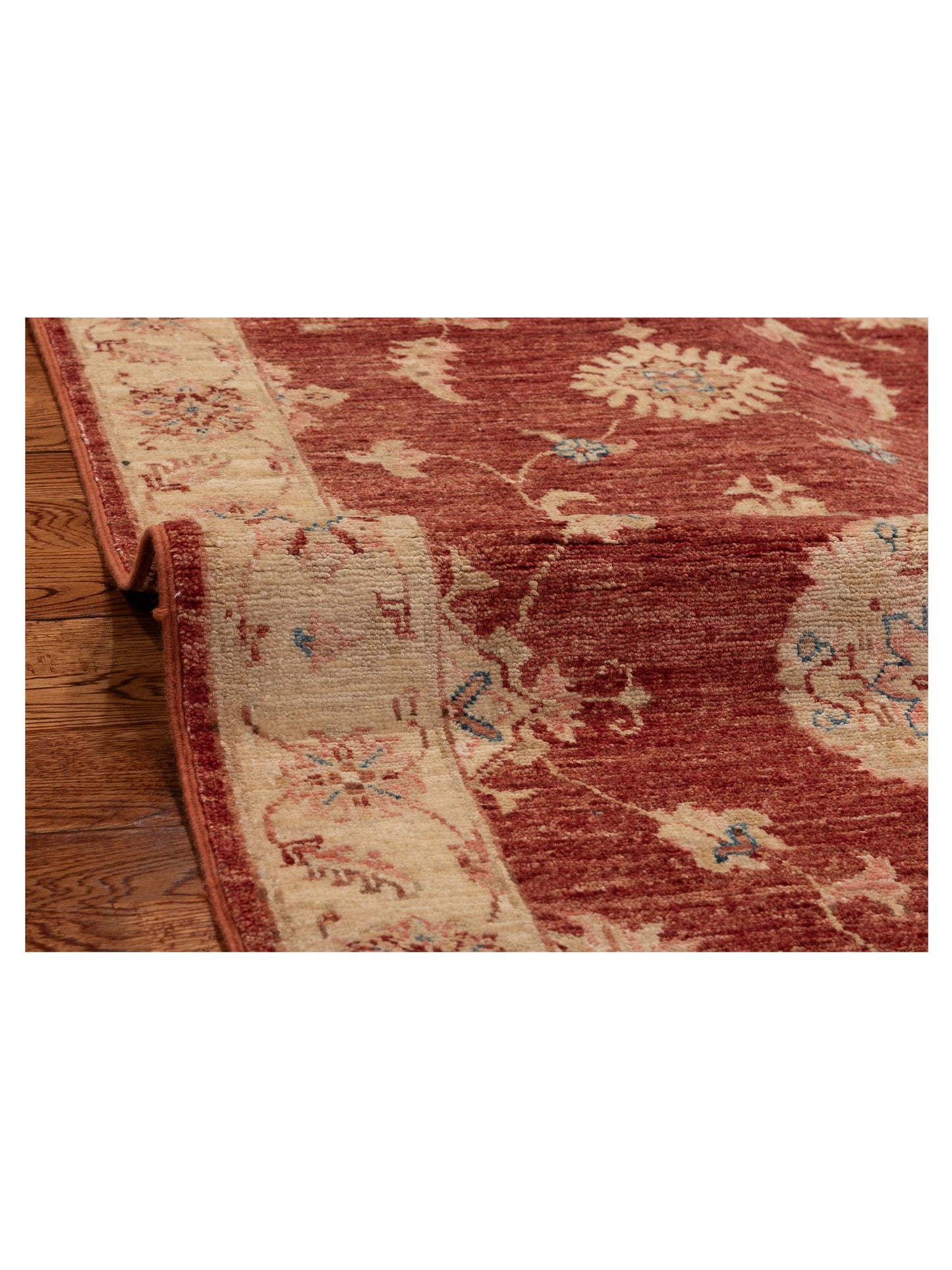 Sultan 999164 Red Cream 2.8x9.7 Hand Knotted Rug