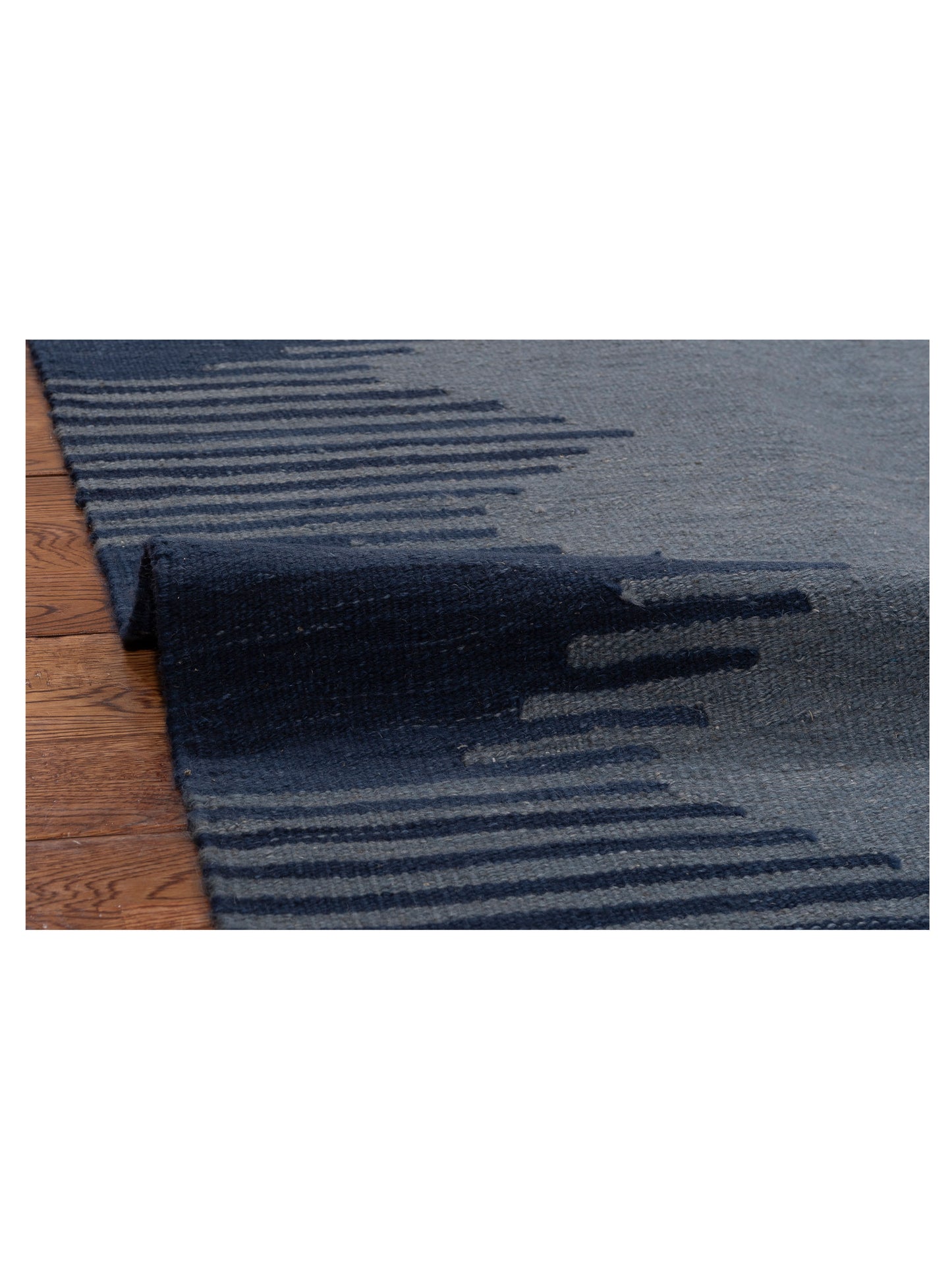 Aladdin 999167 Dark Blue 8.2x10 Hand Woven Rug